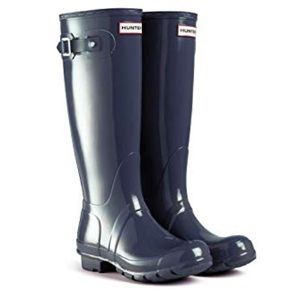 Navy Blue Hunter Rainboots